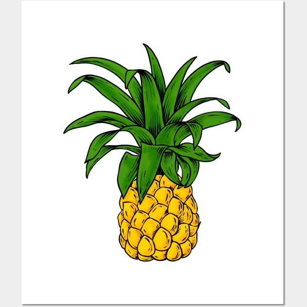 Pineapple Wall Art by Mako Design 